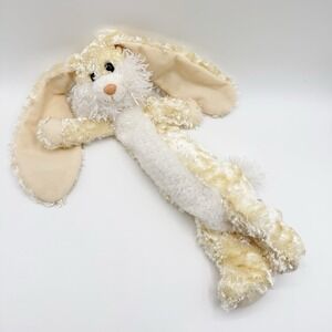Princess Soft Toys Longfellow Yellow White Bunny Rabbit Plush 15" Beanie Paws